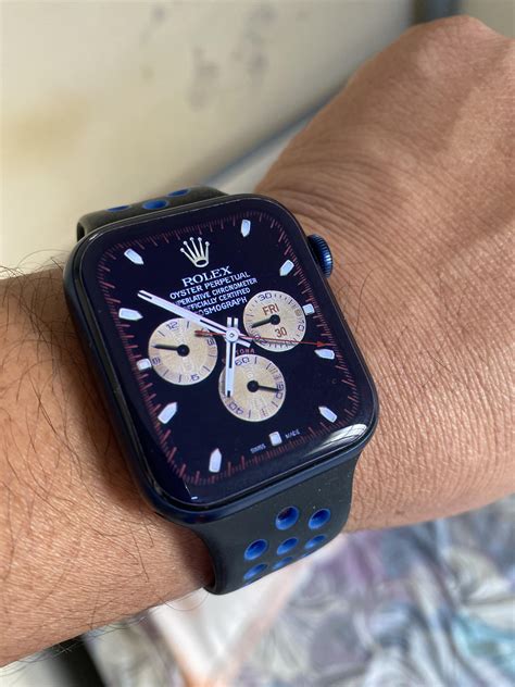 wearing apple watch and rolex|best apple watch faces rolex.